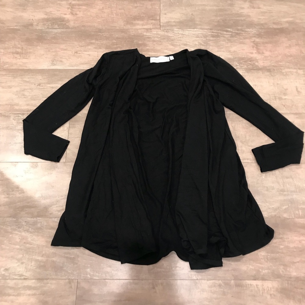 Women's Black Cardigan Sweater